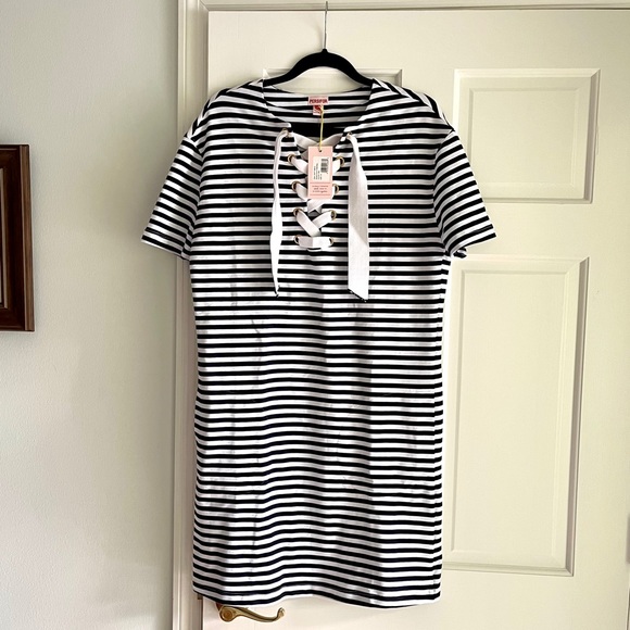 NWT Persifor Anna Dress with Lace-Up Front - Picture 2 of 4